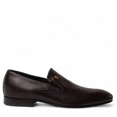 Italian Men Brown Leather Shoes #4959